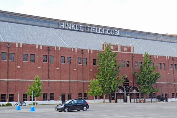 Hinkle fieldhouse op de campus van de butler-Universiteit — Stockfoto