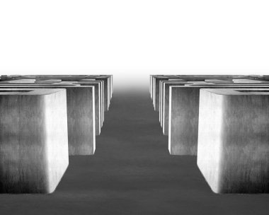 yolu ile beton 3D labirent