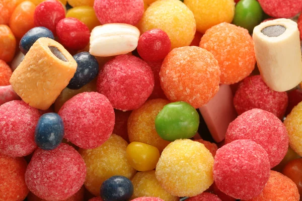 Fondo horizontal de dulces multicolores —  Fotos de Stock