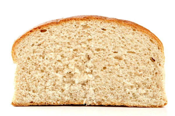 Slised loaf of fresh bread — Stock Photo, Image