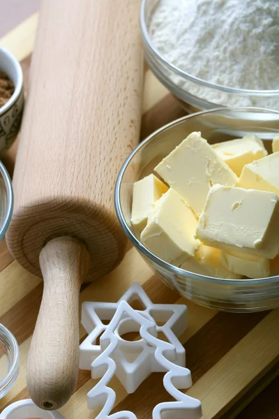 Bestandteile von Cookies — Stockfoto