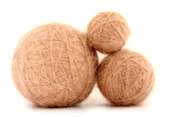 Balls of knitting yarn — Stock Photo, Image