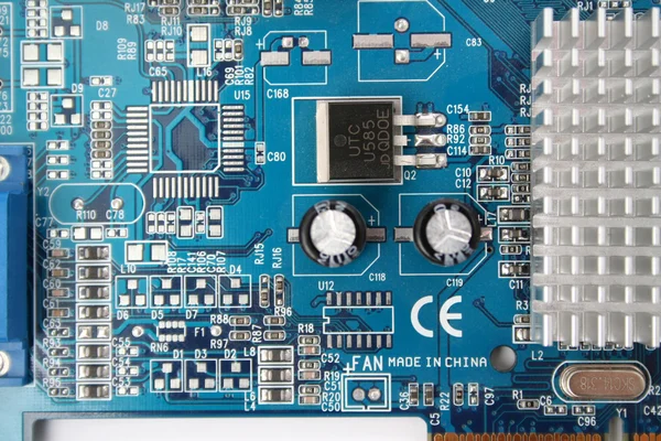 Pc 하드웨어 비디오 카드 — 스톡 사진
