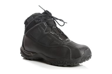 Erkekler siyah kış çizme