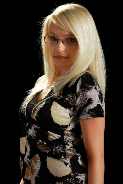 genç, çekici bir kadın