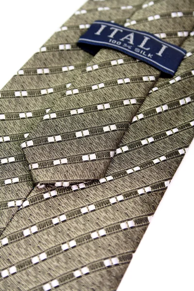 Tie with a simple pattern - it is made in Italy — Stock Photo, Image