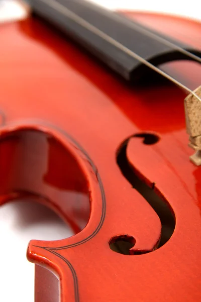 Fragment of violin — Stock Photo, Image