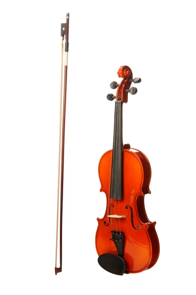 小提琴和弓 — 图库照片