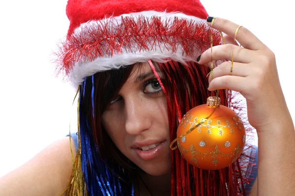 Ragazza di Natale — Foto Stock