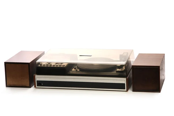 Retro record player — Stock Photo, Image
