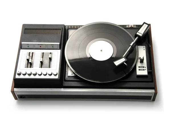 Retro Record Player — Stock Photo, Image