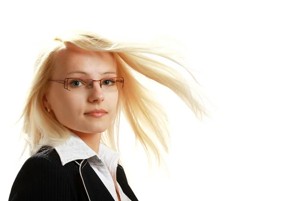 A young attractive business woman — Stock Photo, Image