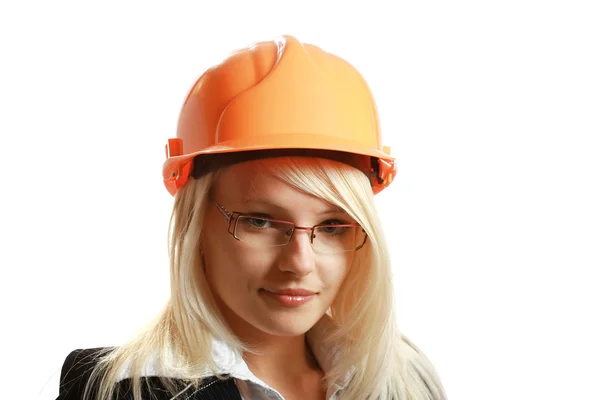 Young Female Contractor — Stock Photo, Image