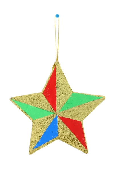Decoratieve Kerstster — Stockfoto