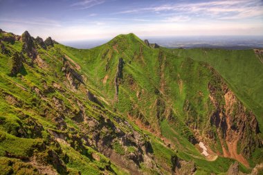Puy de sancy dağ manzara