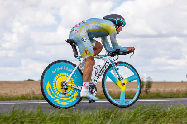 The Kazak cyclist Vinokourov Alexandr