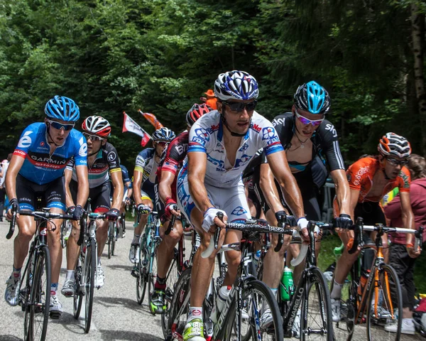 Het peloton — Stockfoto