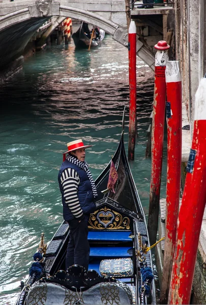 Gondolier — Stock Photo, Image