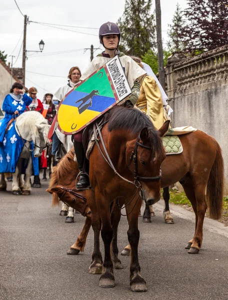 Brasão de armas portador — Fotografia de Stock