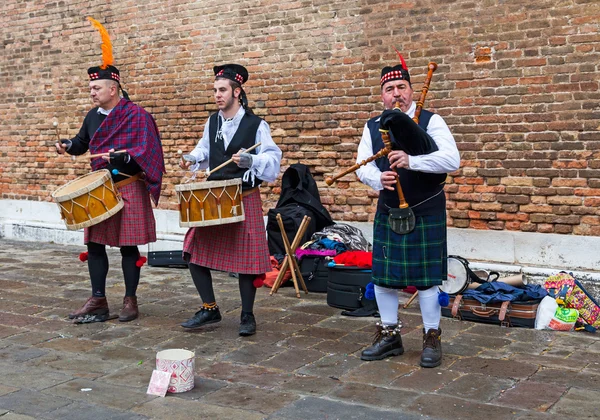 Scottish Musical Band — Stock Photo, Image