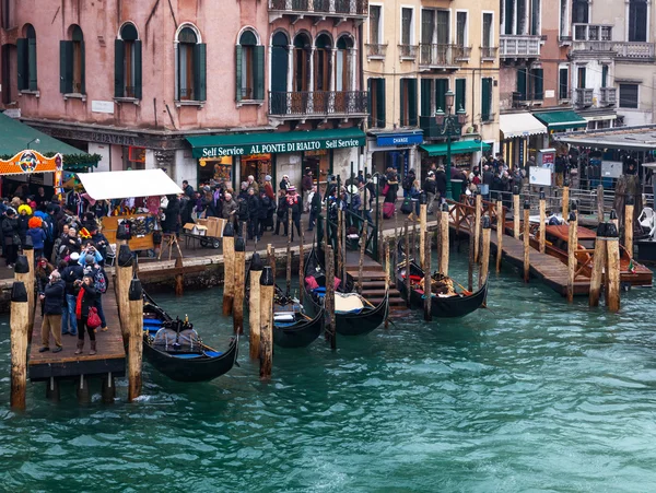 Doca veneziana — Fotografia de Stock