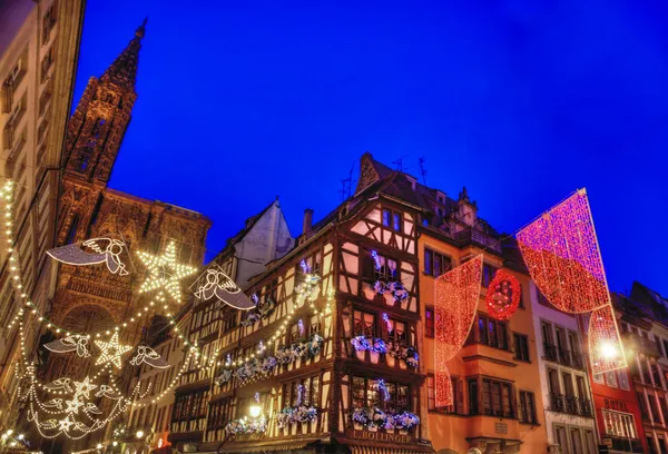 Strasbourg-Noel sermaye — Stok fotoğraf