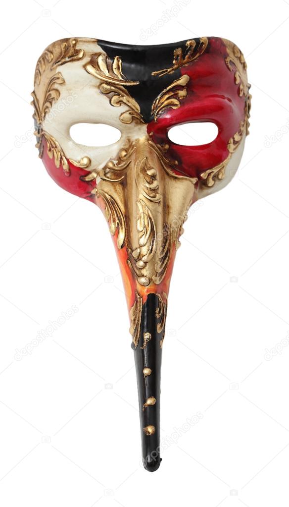 Long Nose Venetian Mask
