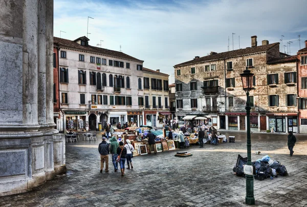 Market Square in Venice — Stock Photo, Image