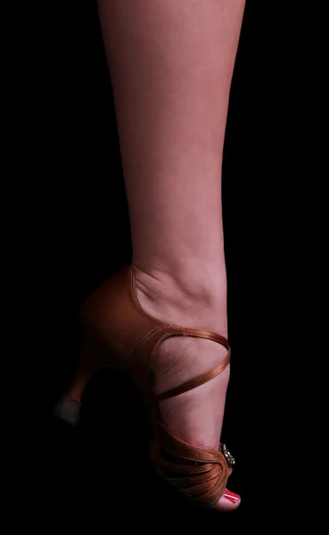Dancer's voet — Stockfoto