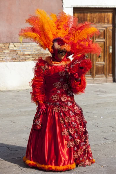 Венецианский костюм — стоковое фото