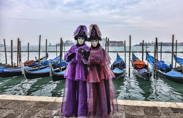 Pareja veneciana —  Fotos de Stock