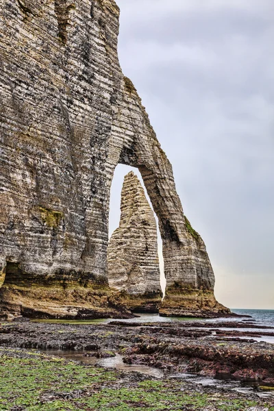 Klippen von Etretat — Stockfoto