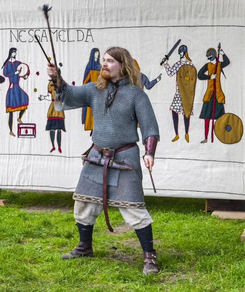 Medieval Entertainer — Stock Photo, Image