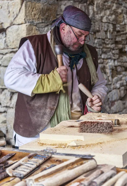 Carpenter working — Stock Photo, Image