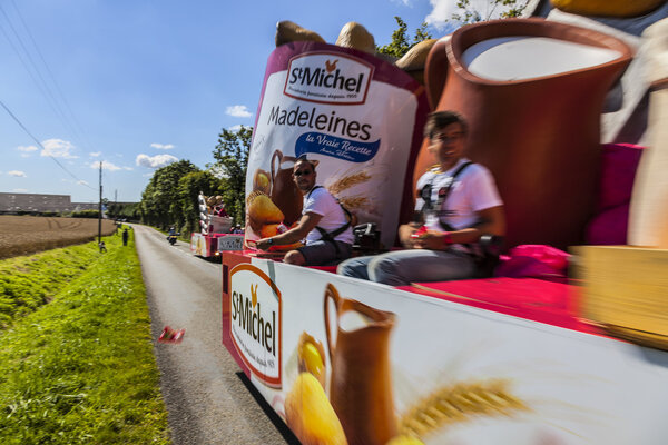 Publicity Caravan Action- Le Tour de France