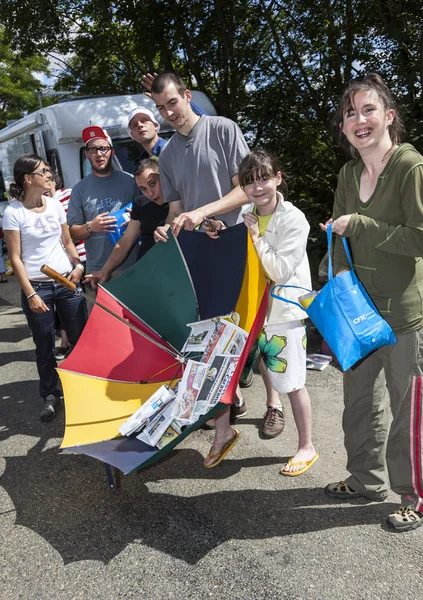 Fun of Le Tour de France — Stock Photo, Image