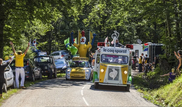 Caravana Le Coq Sportif — Foto de Stock