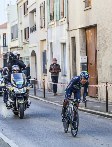 The cycling road race Paris- Nice 2013 in Houilles — Stock Photo, Image