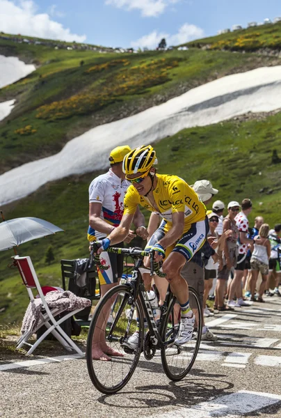 Jersey amarillo, Daryl Impey — Foto de Stock