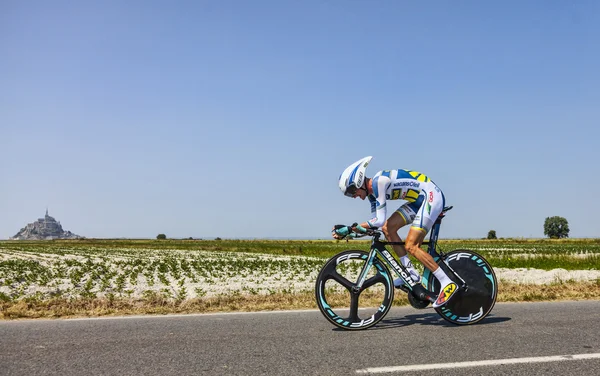 El ciclista Wouter Poels —  Fotos de Stock