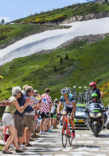 El ciclista Sylvain Chavannel — Foto de Stock