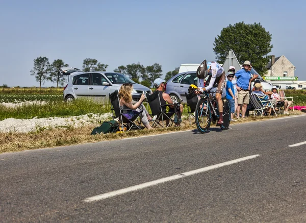 El ciclista Romain Bardet — Foto de Stock
