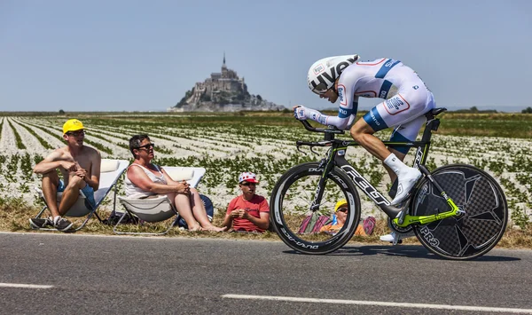 Cyklist tom dumoulin — Stockfoto