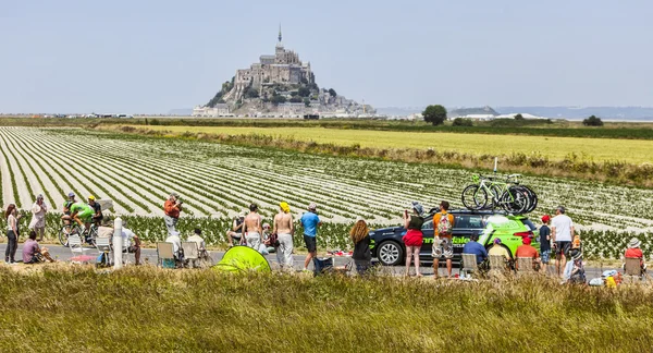 Тур де Франс краєвид — стокове фото