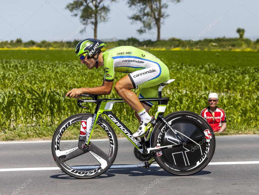 The Cyclist Alan Marangoni — Stock Editorial Photo © razvanphoto