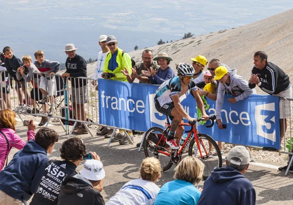 The Cyclist Sylvain Chavanel — Stock Photo, Image