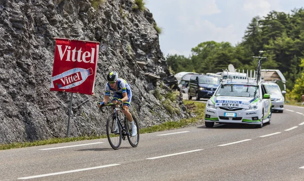 The Cyclist Cameron Meyer — Stock Photo, Image