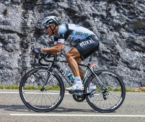 The Cyclist Matteo Trentin — Stok Foto