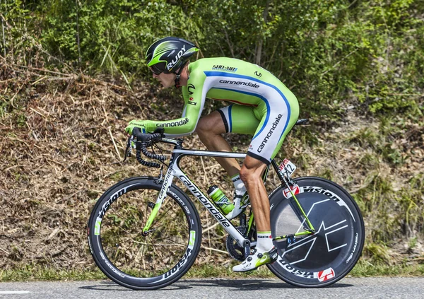 El ciclista Maciej Bodnar — Foto de Stock