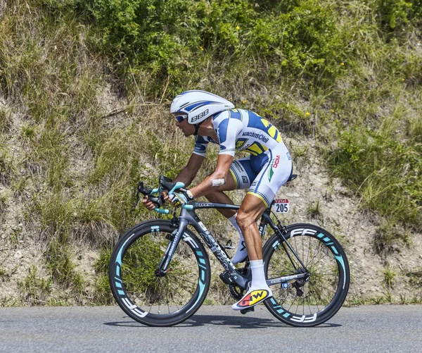 Der Radfahrer johnny hoogerland — Stockfoto